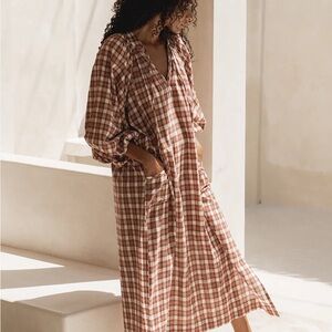 ISO Daughters of India Poet Maxi Dress (in Red Clay or Taupe)